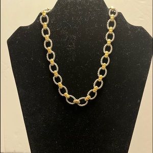 Silver & Gold Tone Necklace